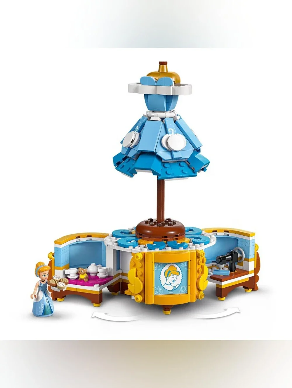 NIB LEGO Disney Princess: Cinderella's Dress (43266) — 474 pcs Building Blocks